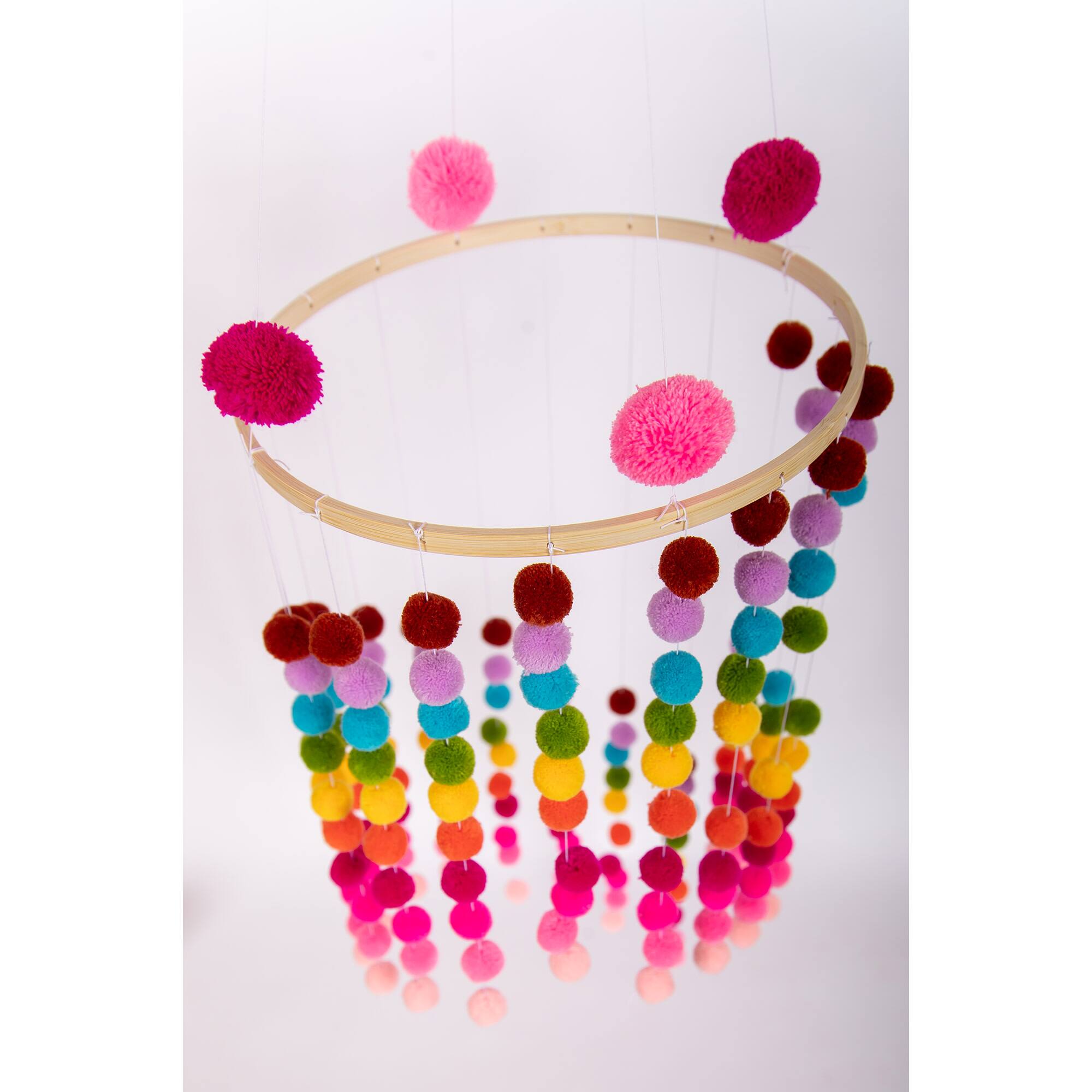 Kids Crafts Discover Like Maria Bead Stair Pom Pom Mobile Craft Kit